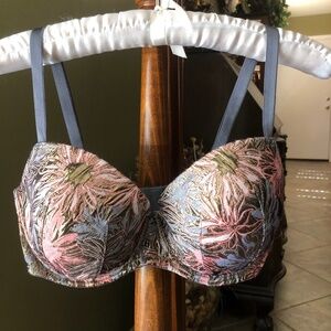 Vintage 34DDD Victoria's Secret Dream Angels Lined Demi